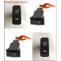 2015 Dual LED Light Push Switch for Nissian Car Push Button Switch